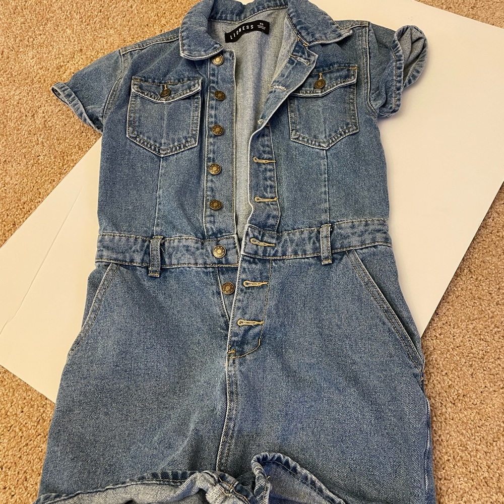 Princess Polly denim romper